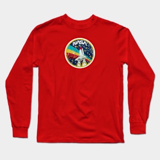 Vintage Nasa Shuttle Long Sleeve T-Shirt